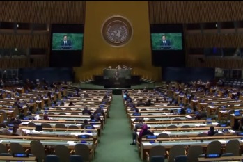 David Cameron at UN