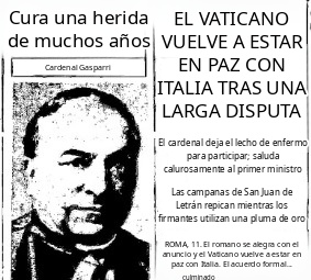 La herida mortal sanada